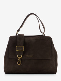 Borsa Sveva M nabuck testa di moro