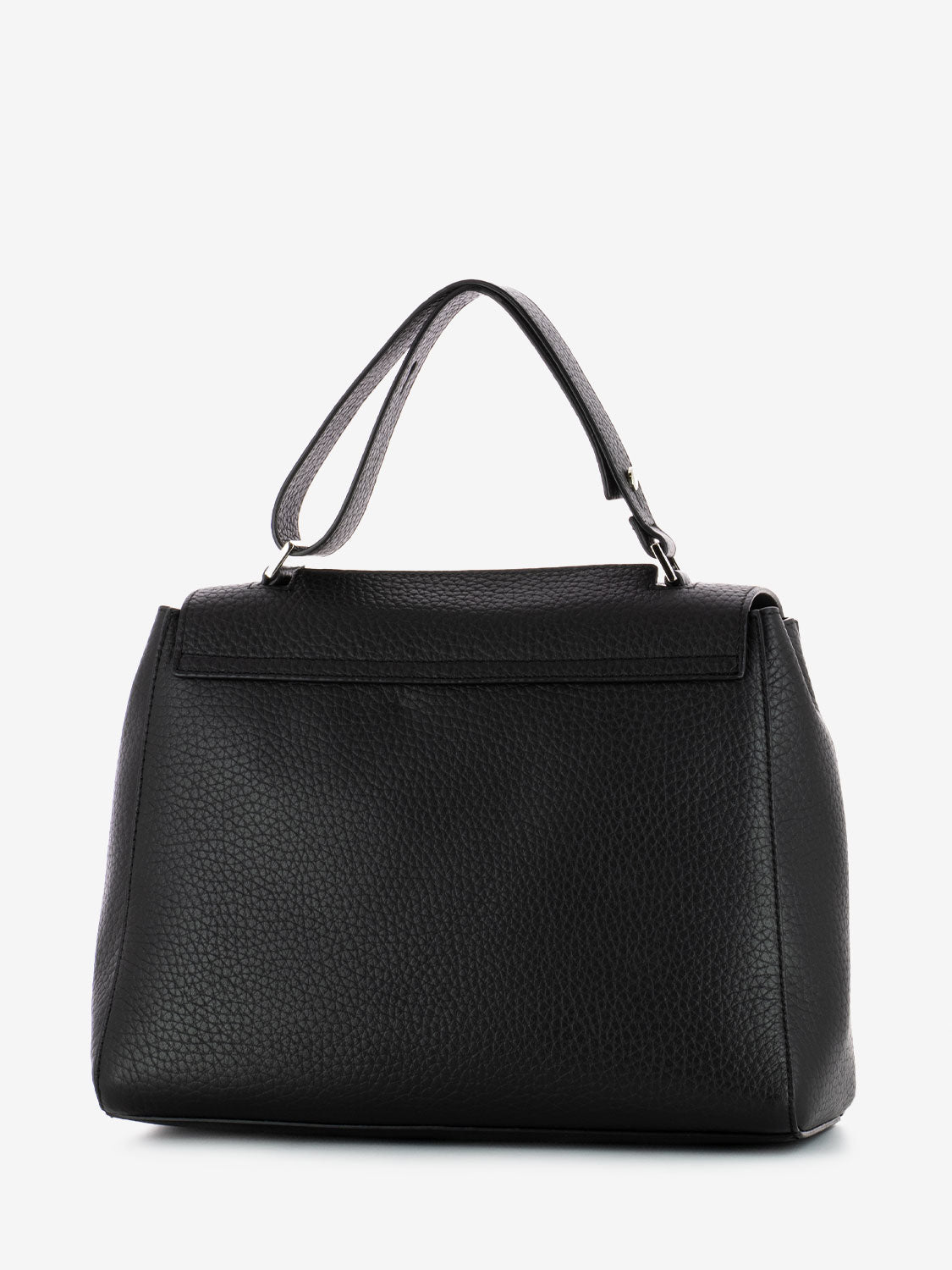 Sveva Soft Medium Black Bag