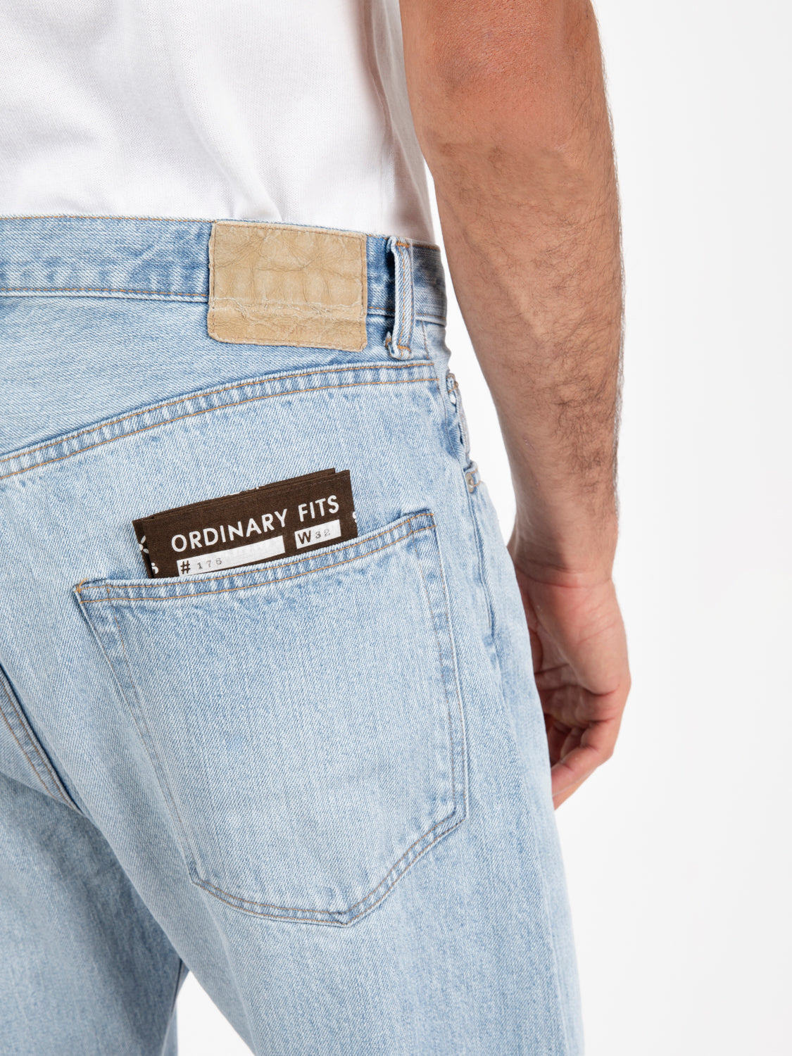 Straight jeans ice