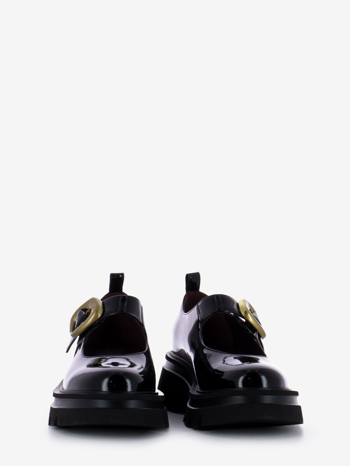 Mary Jane Carlotta platform vernice nero