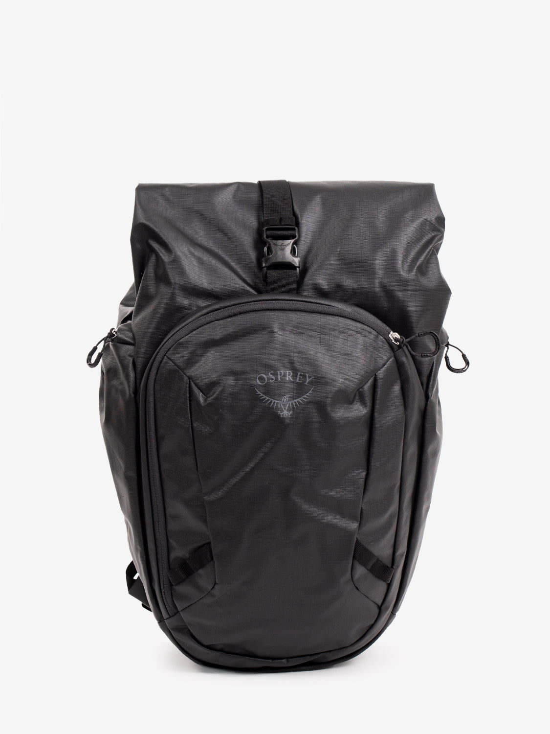 Zaino Osprey Transporter Roll Top 25L, Nero, Unisex Per Backpacking, Con Chiusura A Rullo E Tasche Elastiche - Foto 2