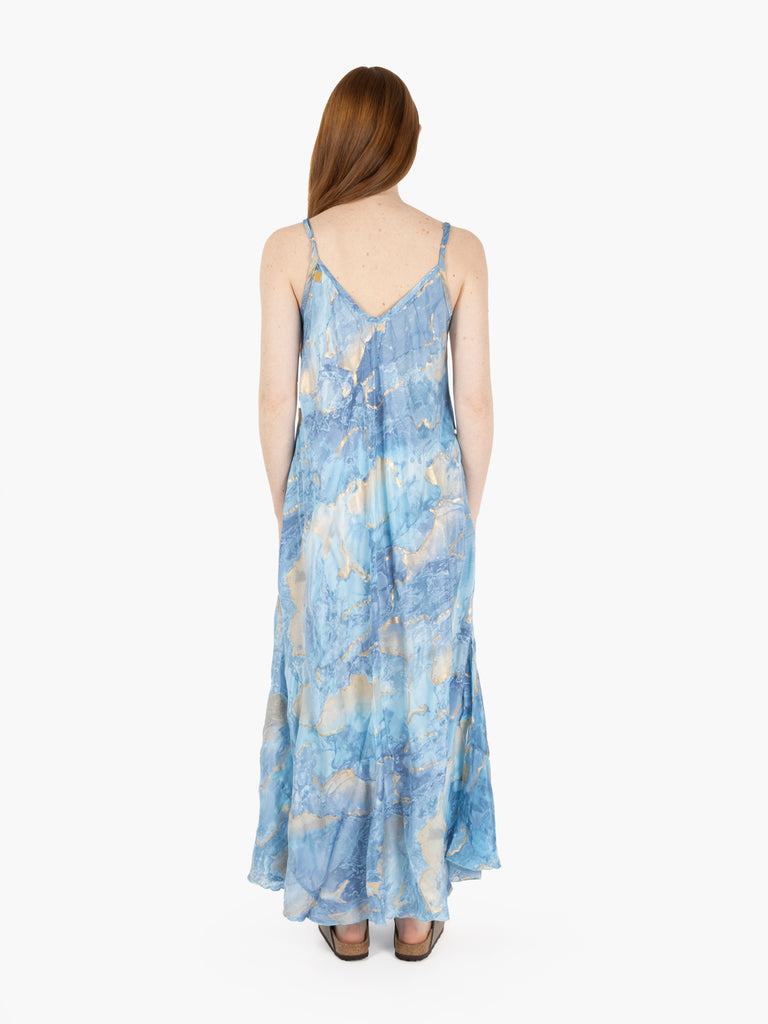 PAHIESA - Abito sottoveste azzurro