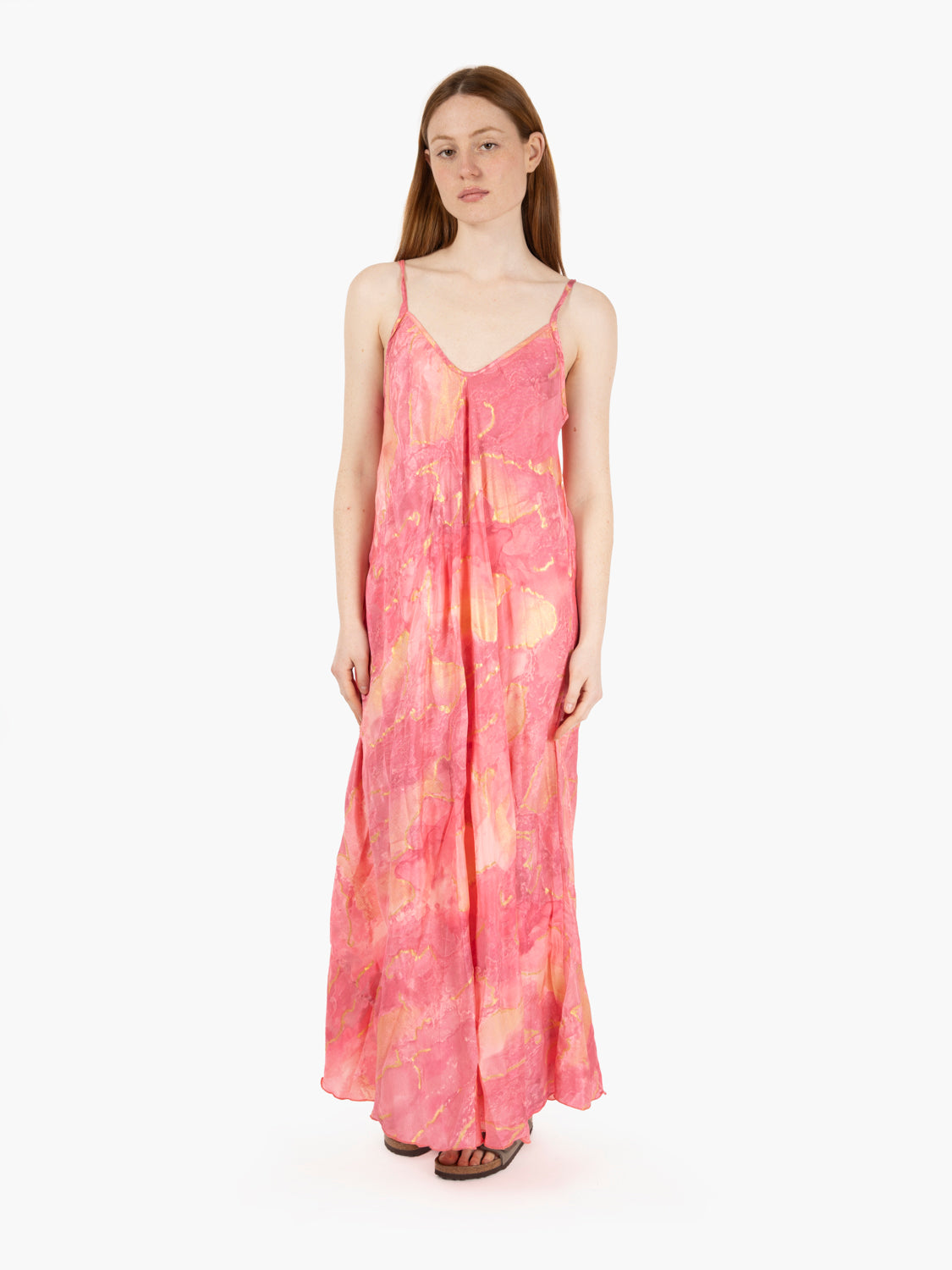 Abito sottoveste rosa