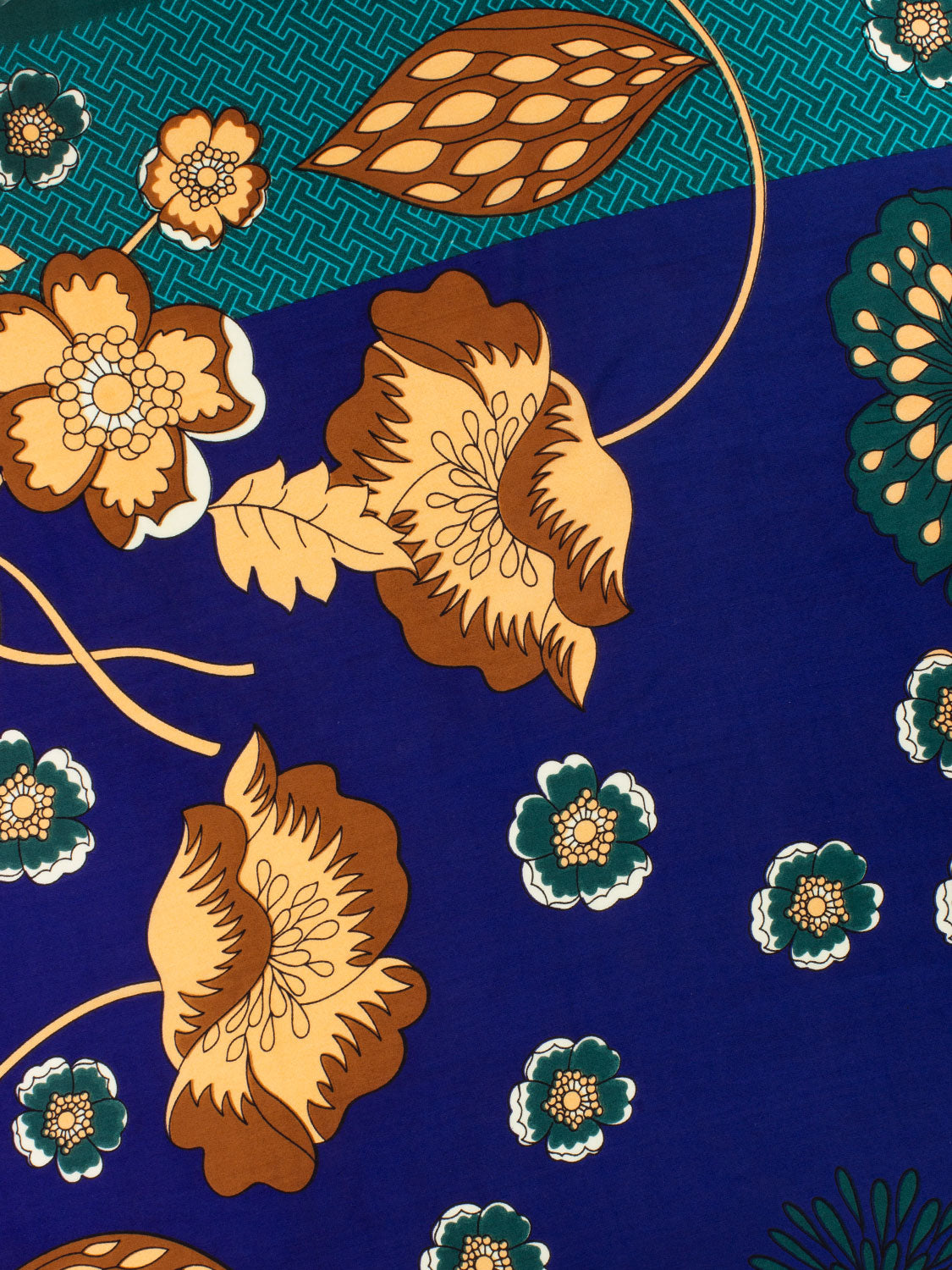 Angelica green silk scarf