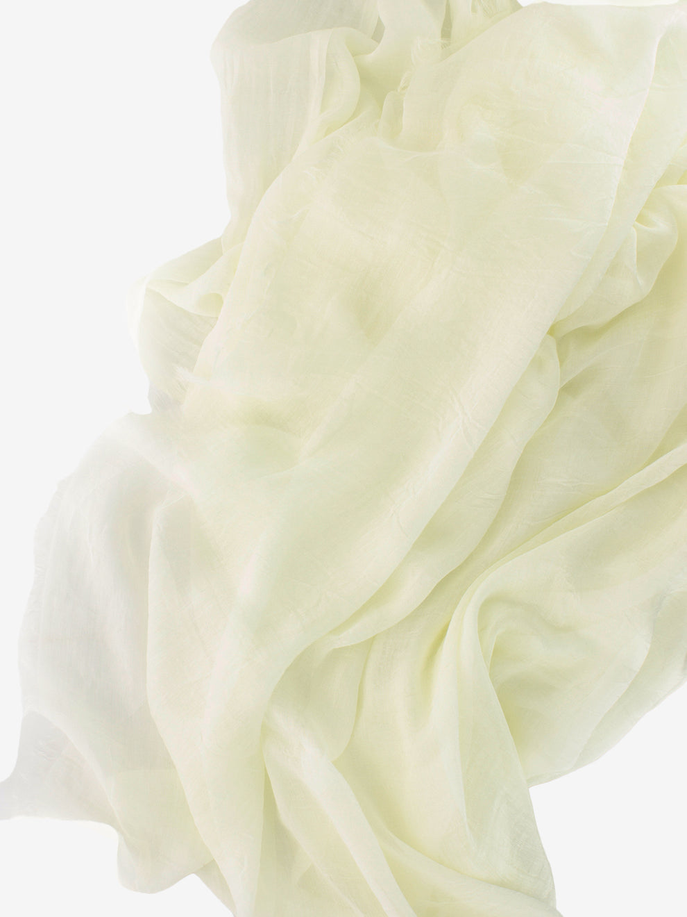 Pashmina Ananas tinta unita burro