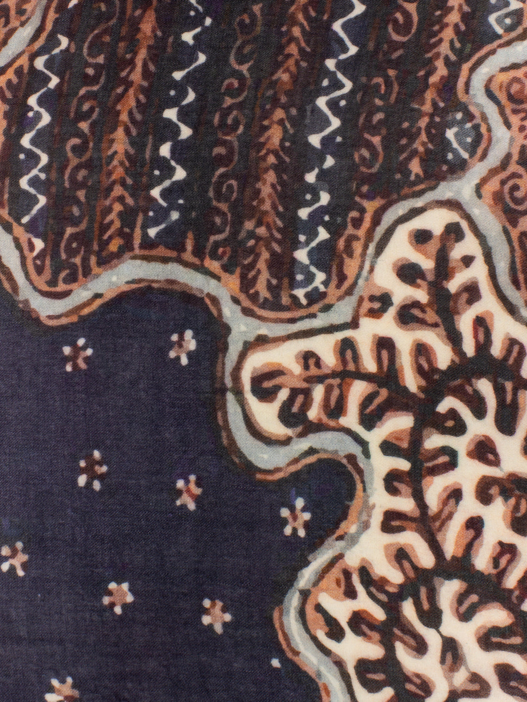 Pashmina Mohini Grey / Brown