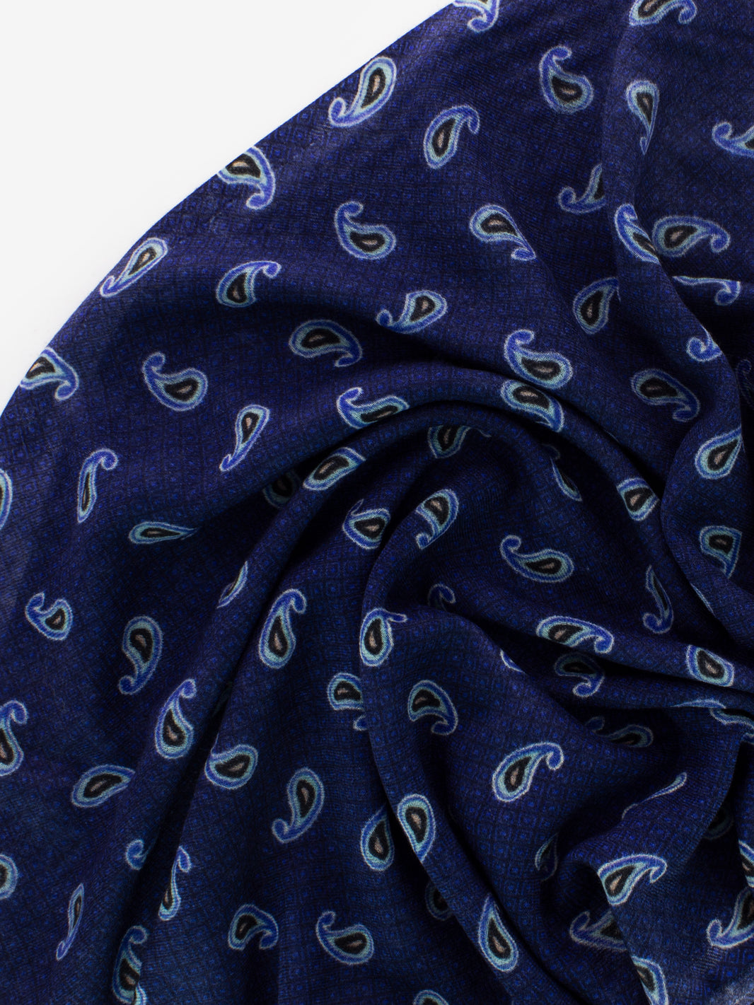 Pashmina Watson con stampe blu