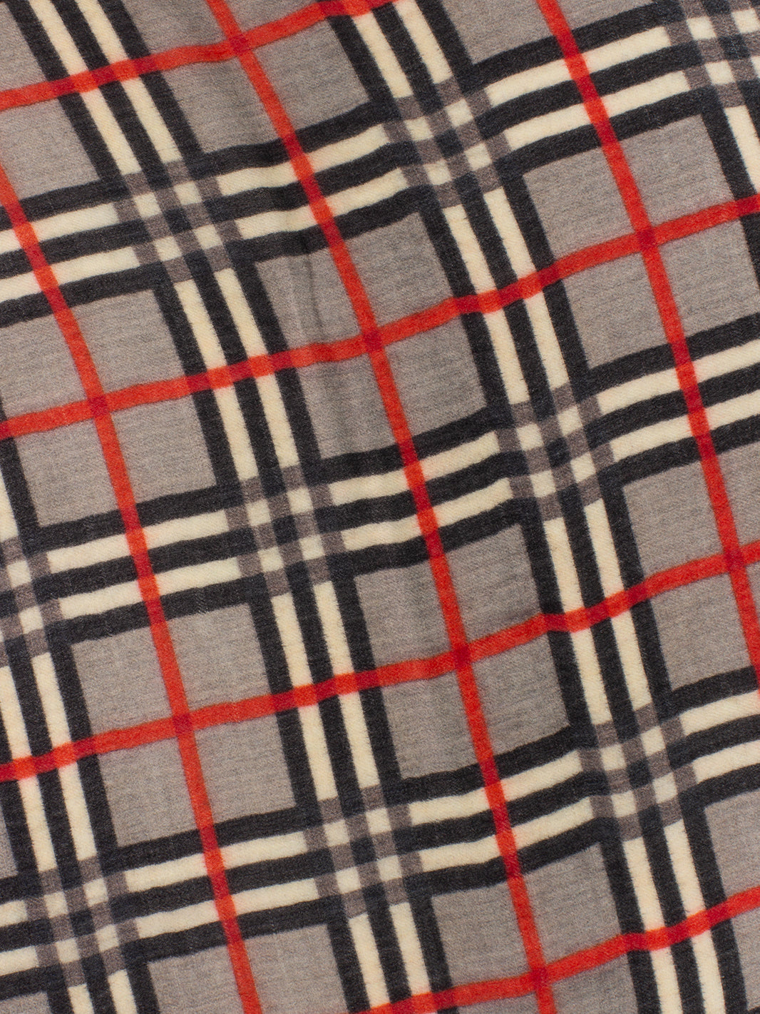 Pashmina Yurt Checked Grey/Red
