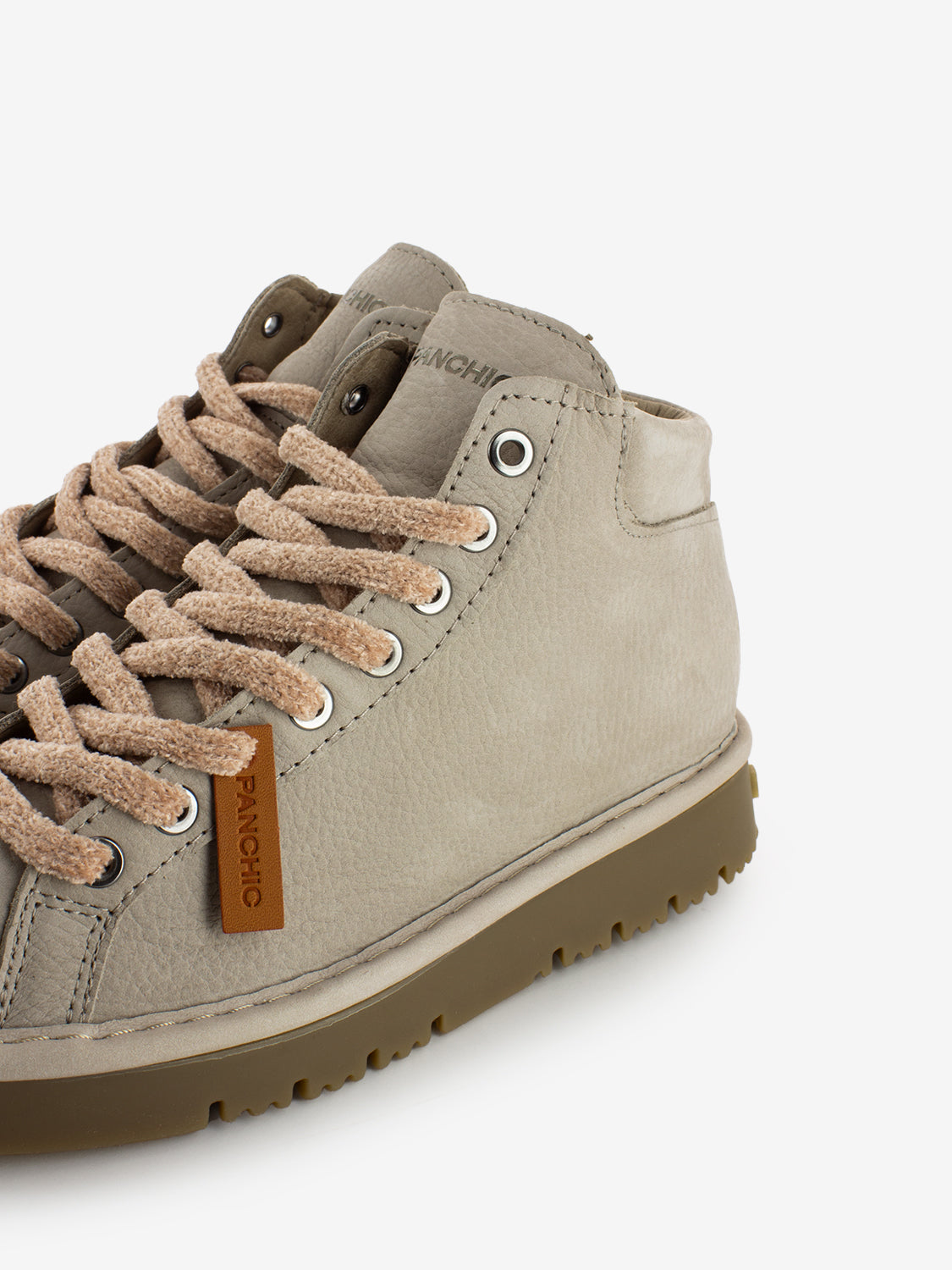 Ankle boot nubuck microfibre lining dove grey