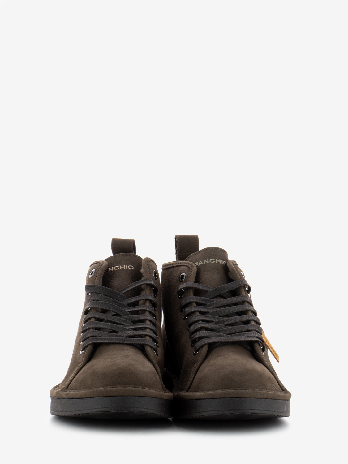 Ankle boot nubuck shearling lining coffee