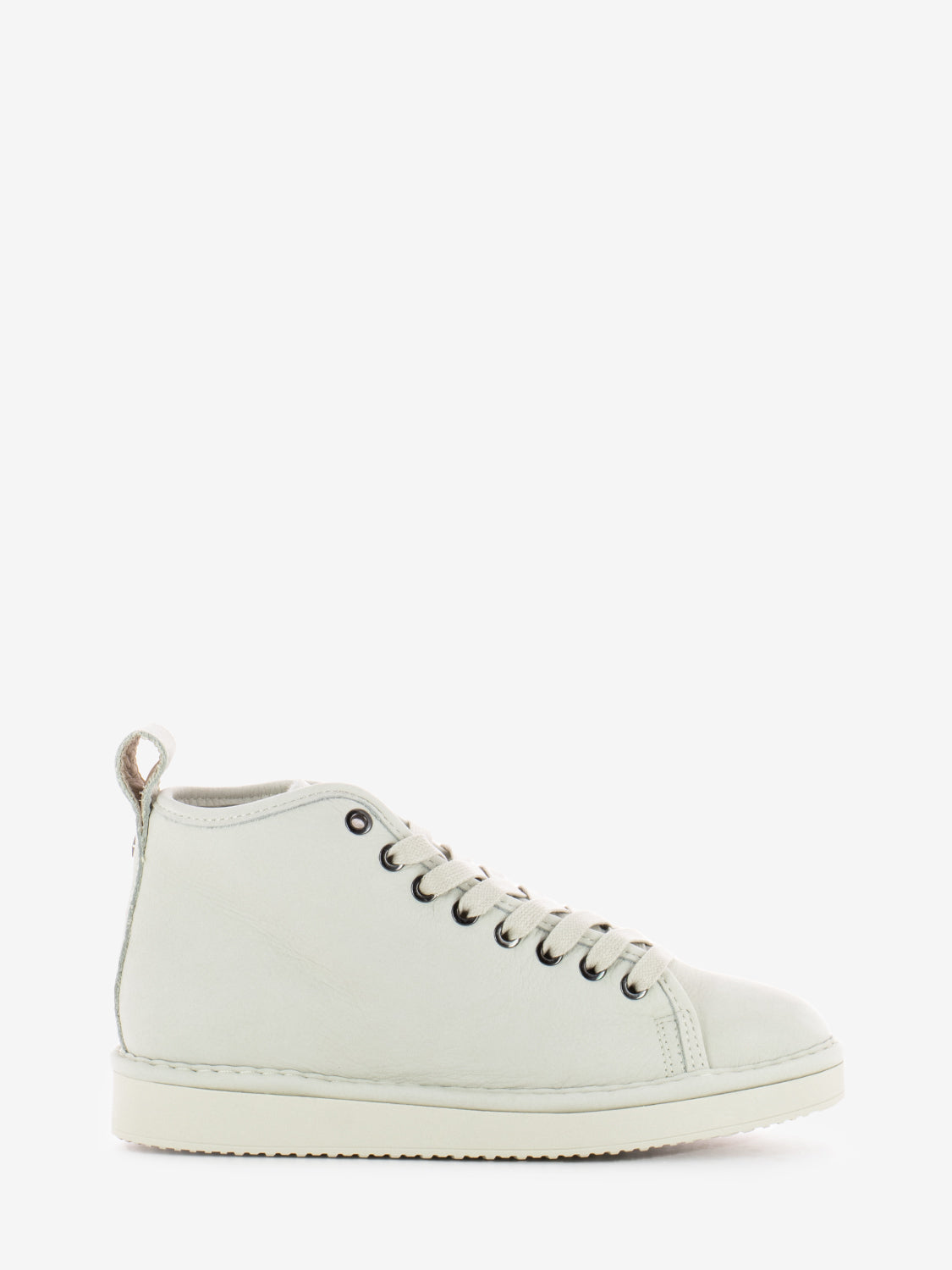 Ankle boot nubuck shearling lining ivory