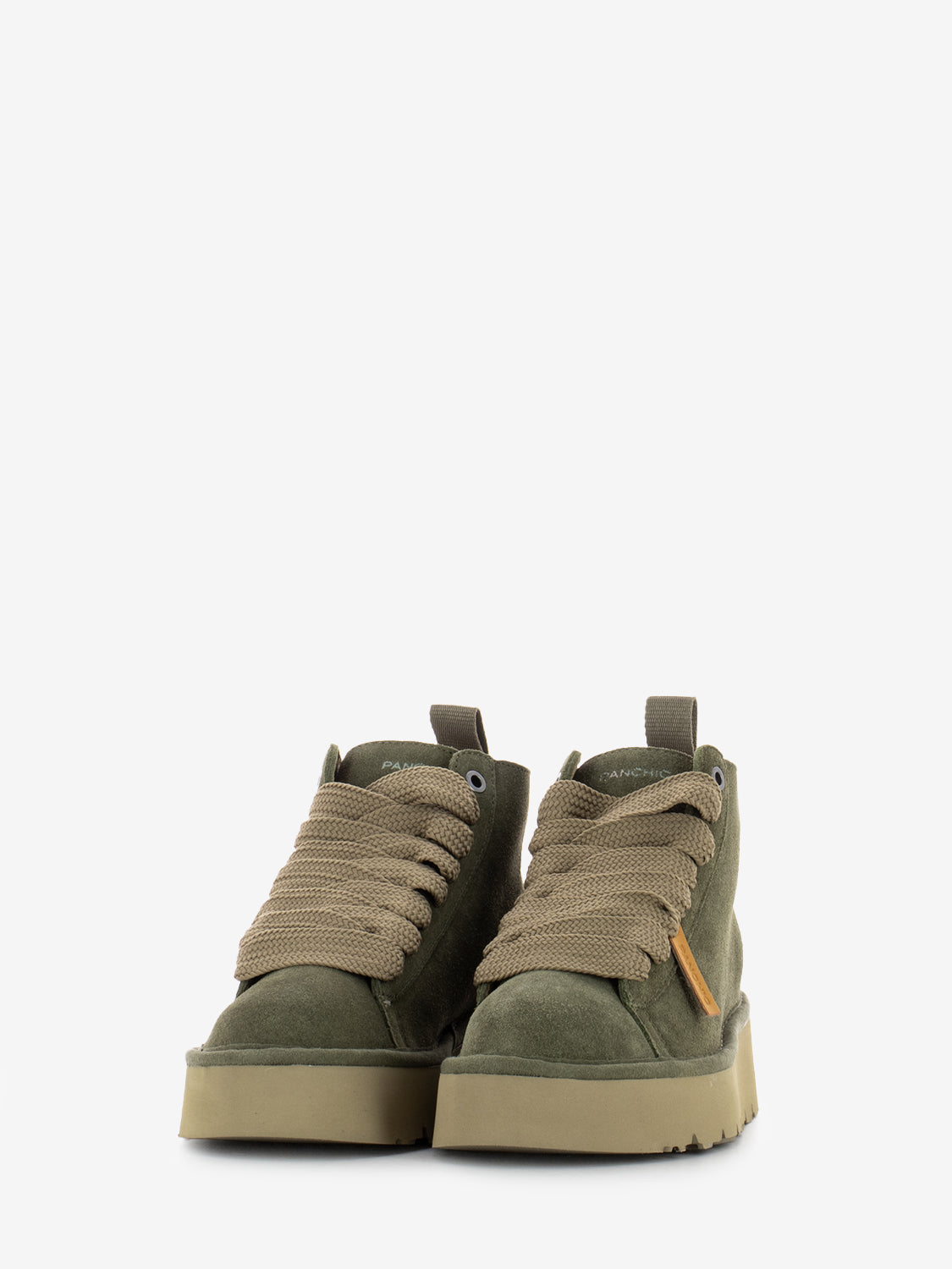 ANKLE BOOT SUEDE MICROFIBER LINING MILITARY OLIVE P003W016-0172U014_MILGRN