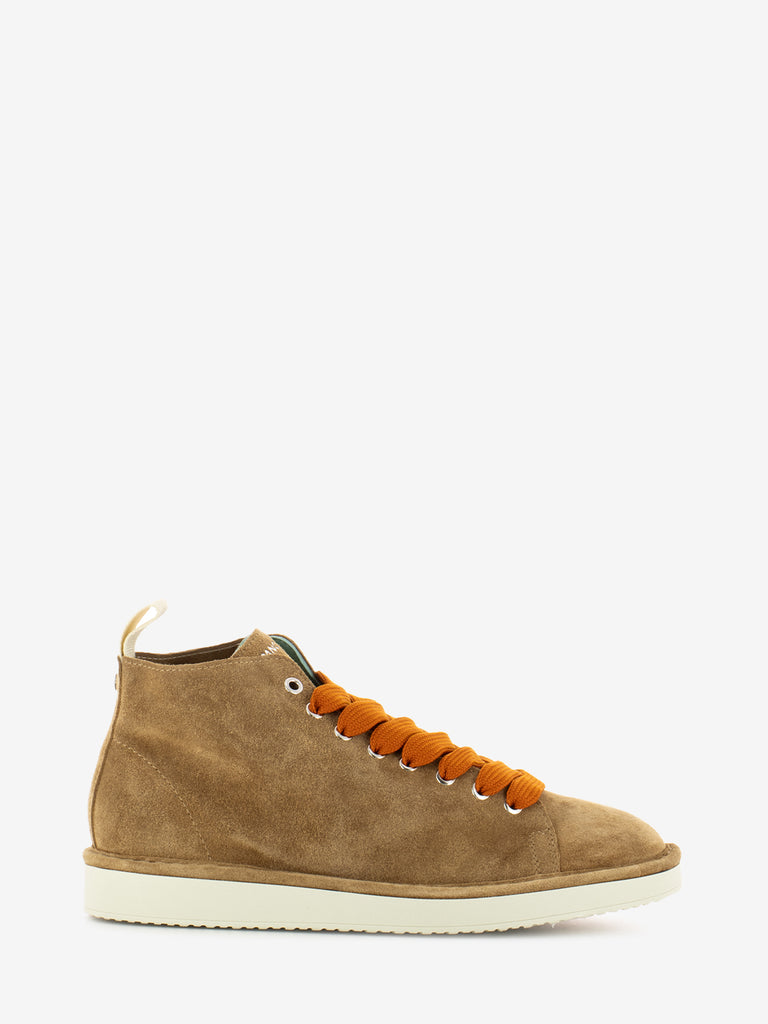 PANCHIC - P01 ankle boot suede biscuit / burnt orange