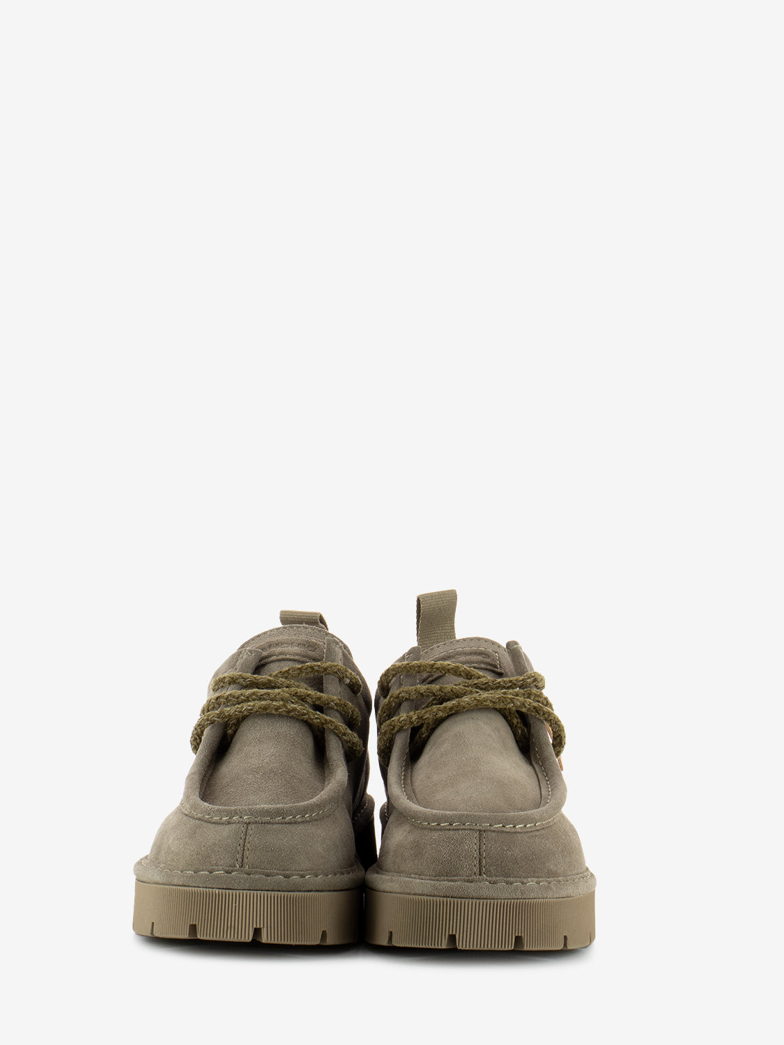 P99 Lace-up suede walnut