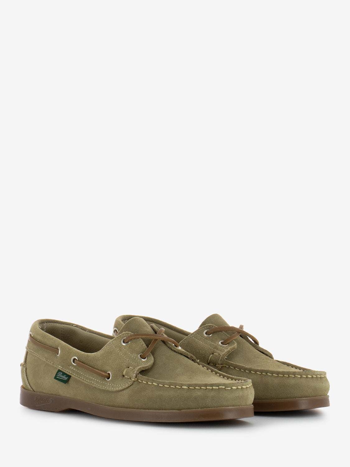 Honey Suede Boat Shoe