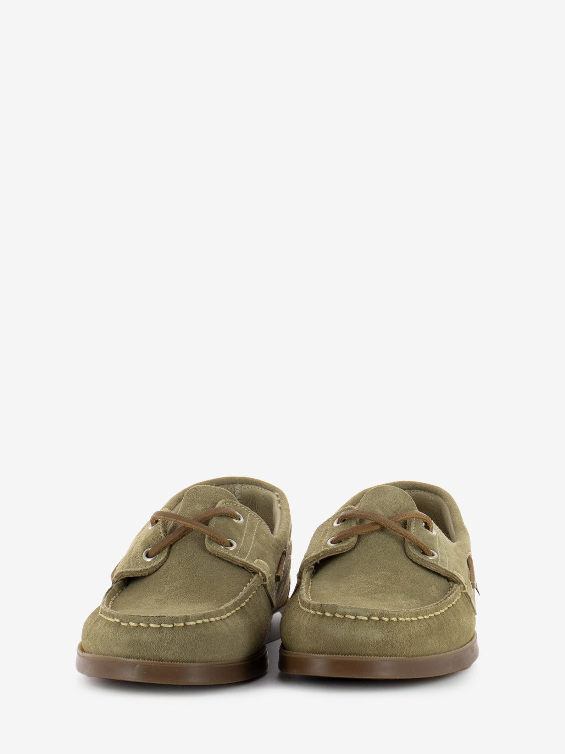 Honey Suede Boat Shoe