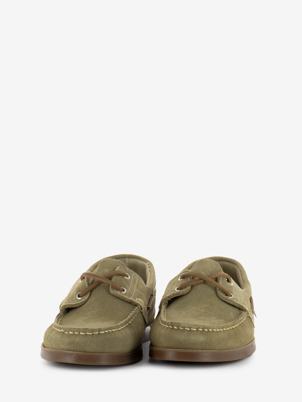 Honey Suede Boat Shoe