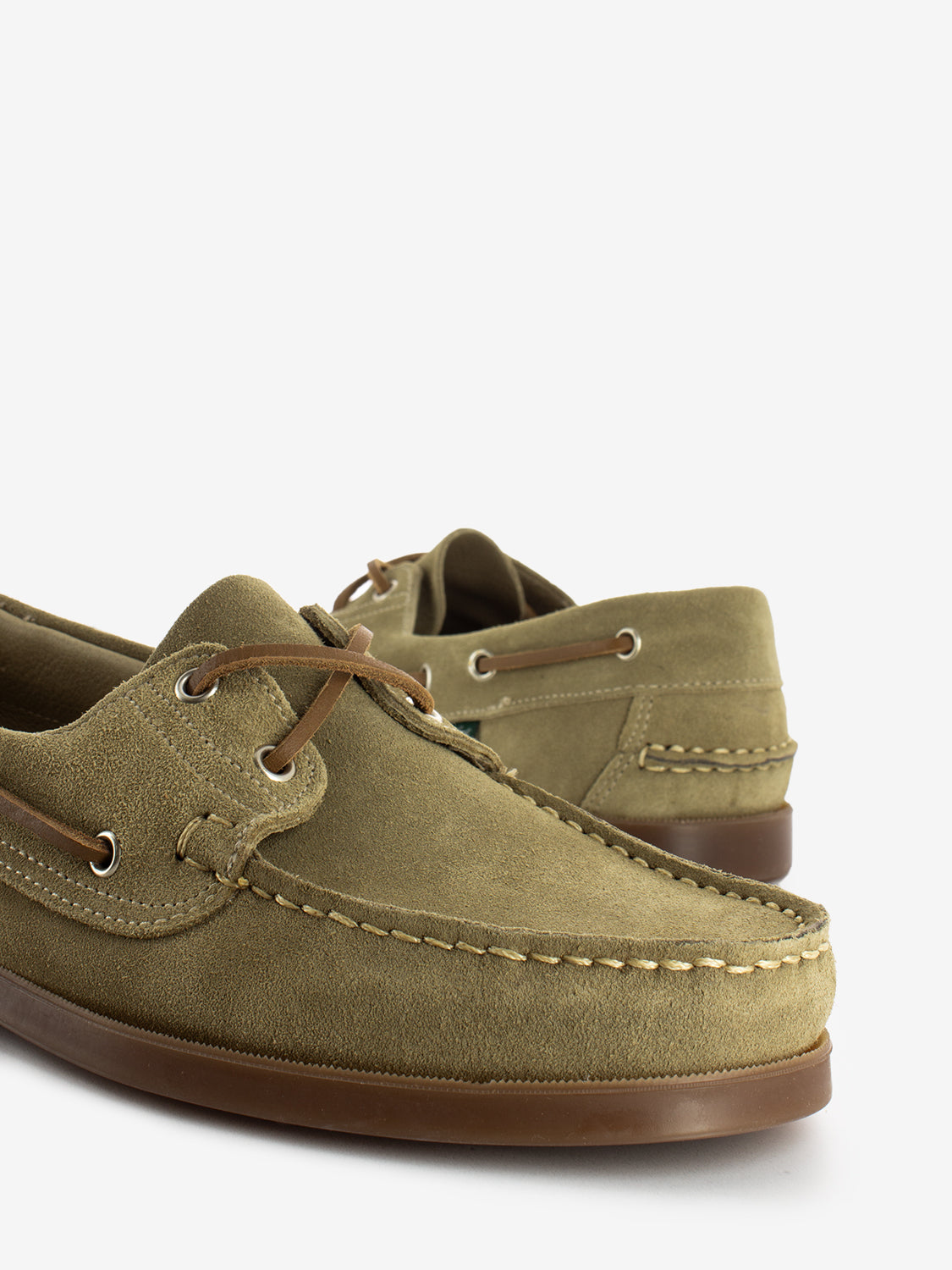 Honey Suede Boat Shoe
