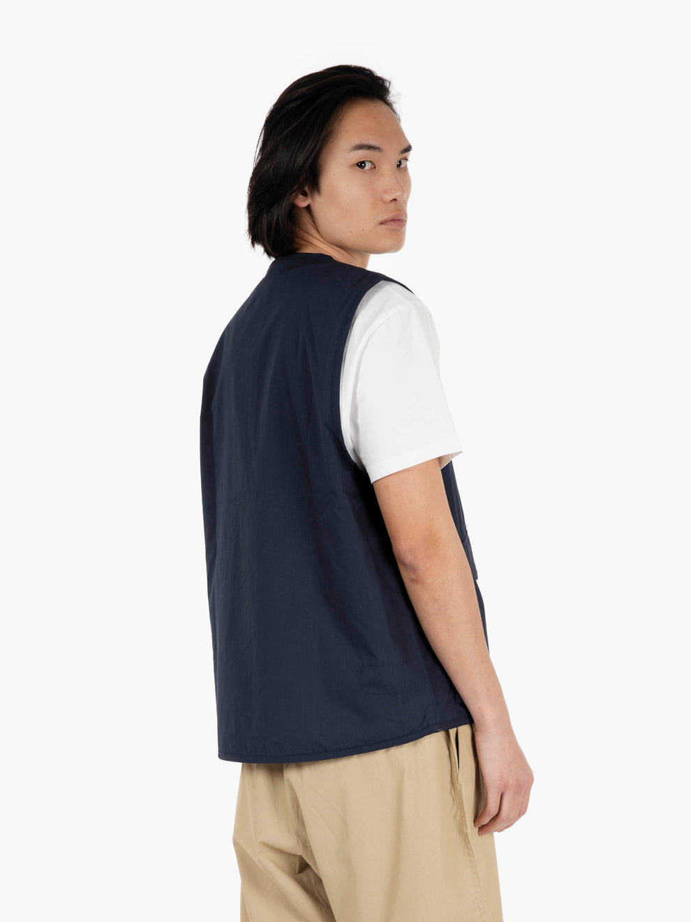 Navy Parachute Liner Vest