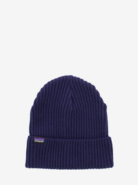 Fishermans rolled beanie navy blue