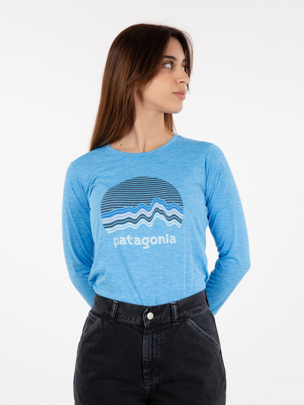 L/S Cap Cool Daily graphic shirt RVLX blu