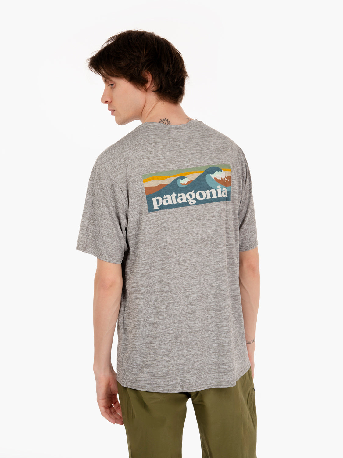 Men's Capilene® Cool Daily Graphic Shirt waters grey