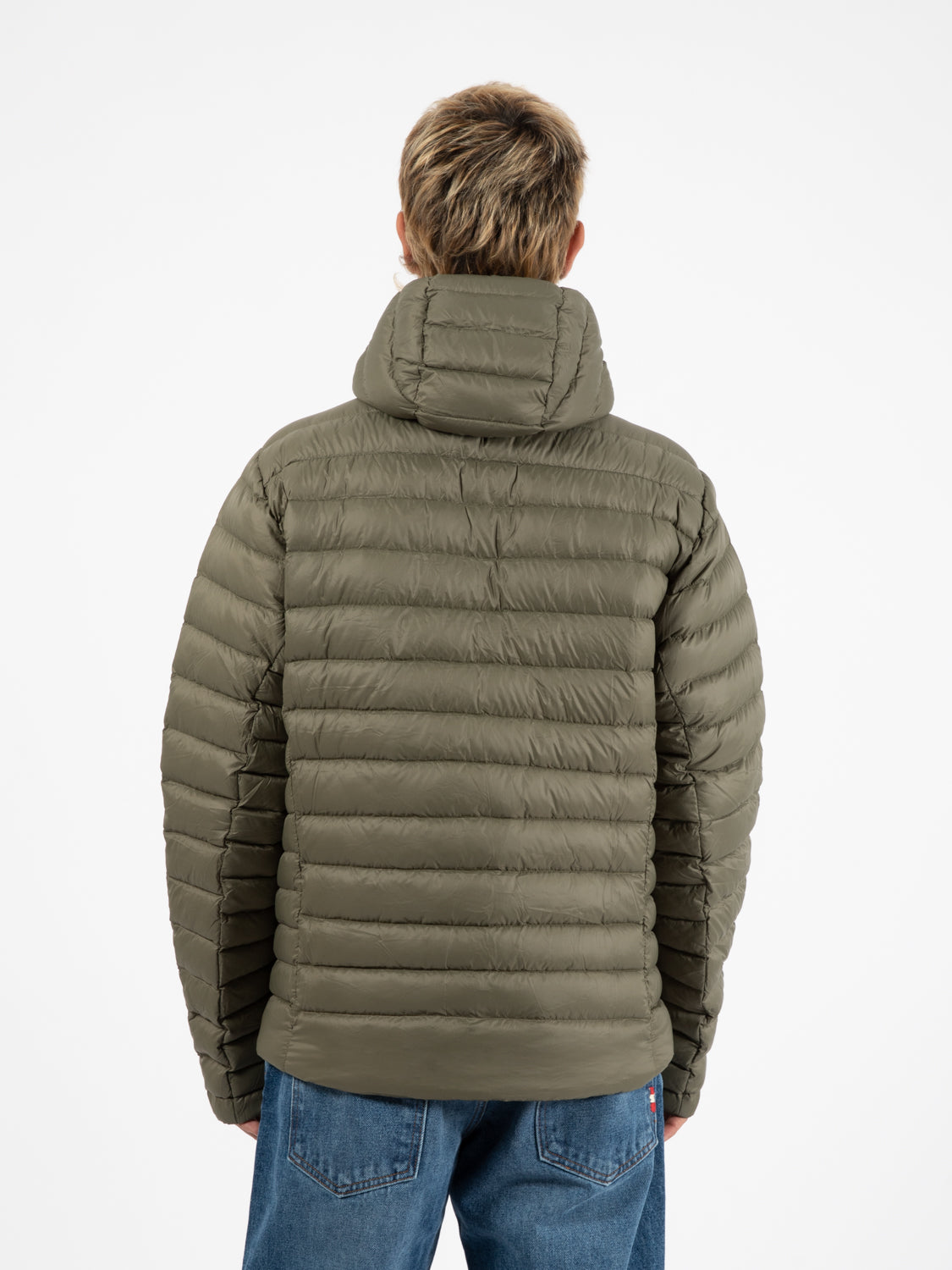 Men's Down Sweater Hoody basin green