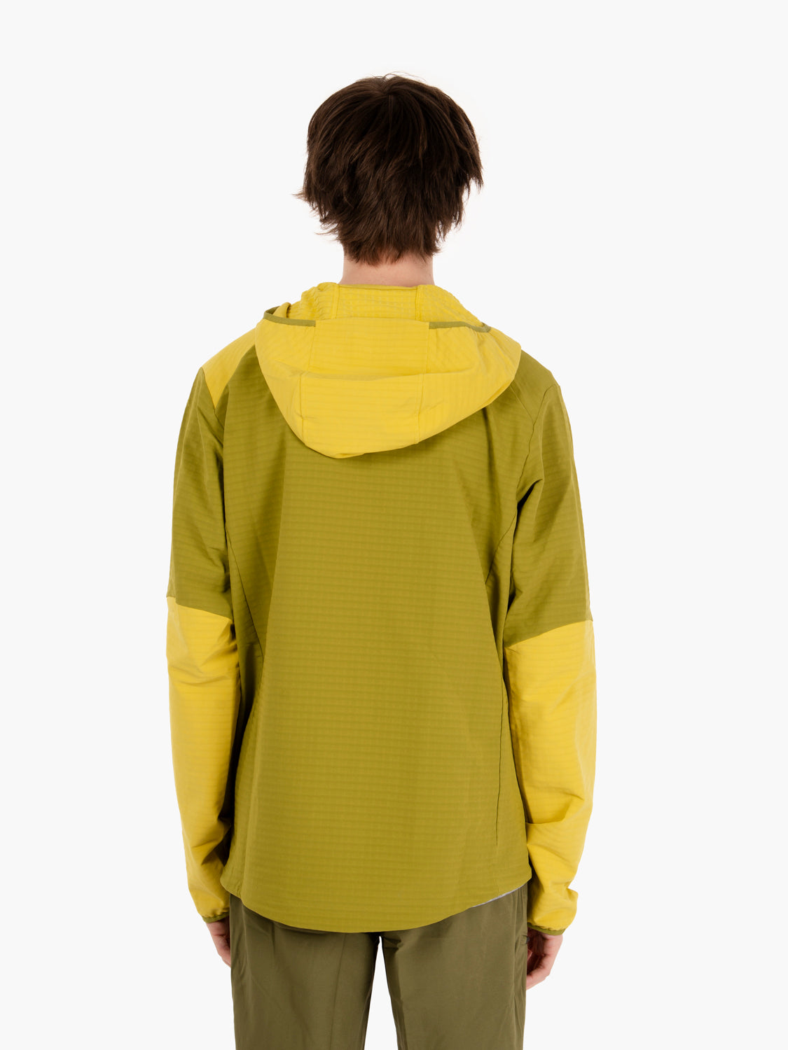 Men's R1® TechFace Fleece Hoody graze green