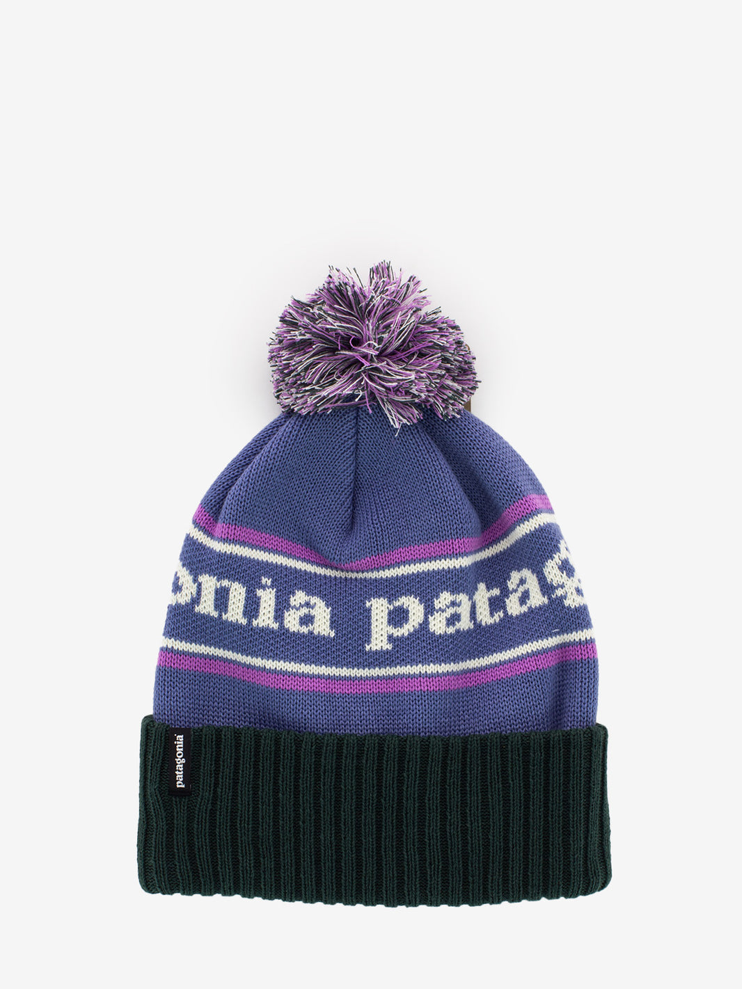 Powder Town beanie Park Stripe Barnacle blue