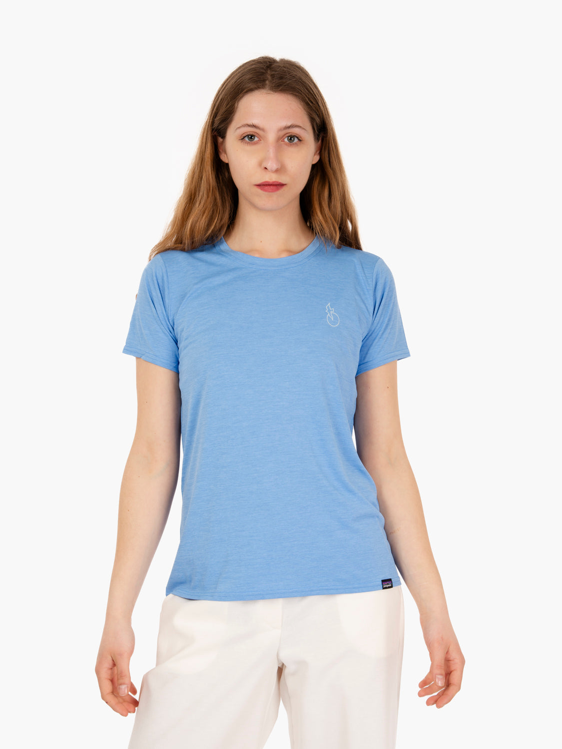 Women's Capilene® Cool Daily Graphic Shirt - Waters azzurra