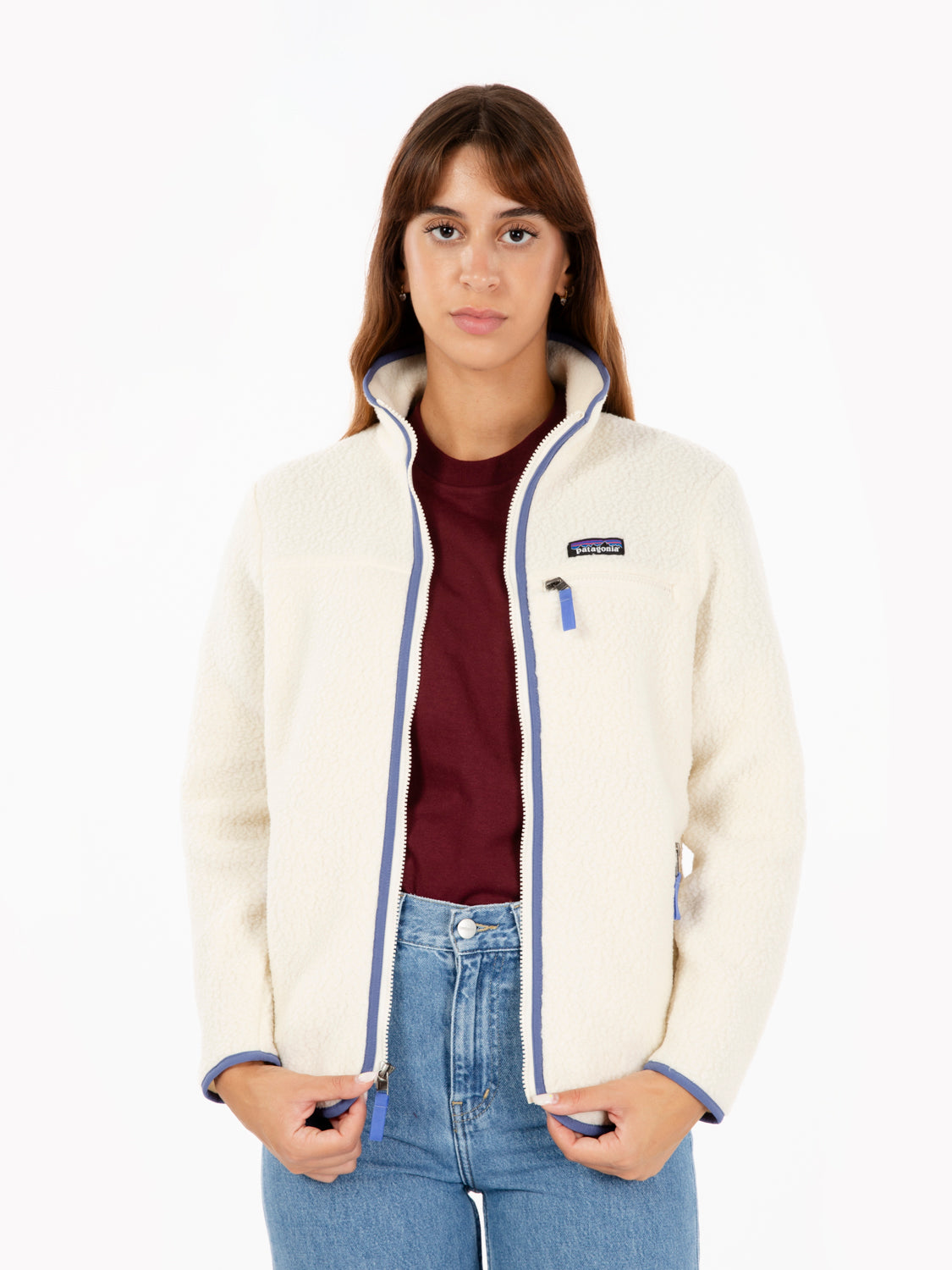 W'S Retro Pile Fleece jacket natural