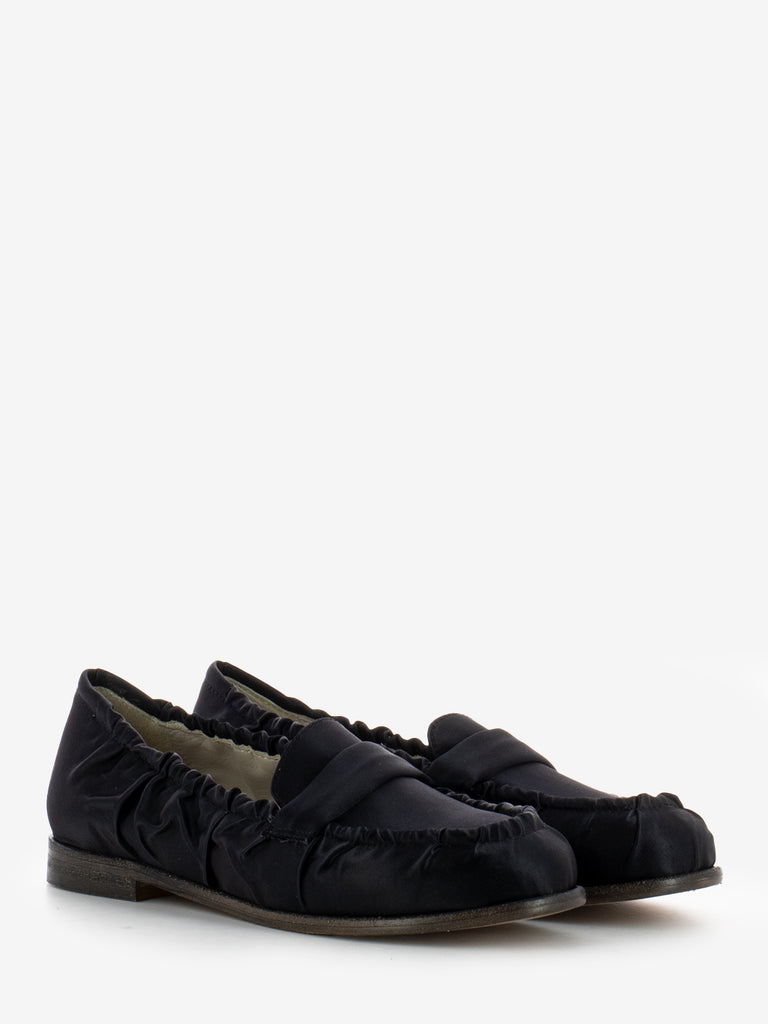 PATRIZIA BONFANTI - Mocassini Hisa washed satin black