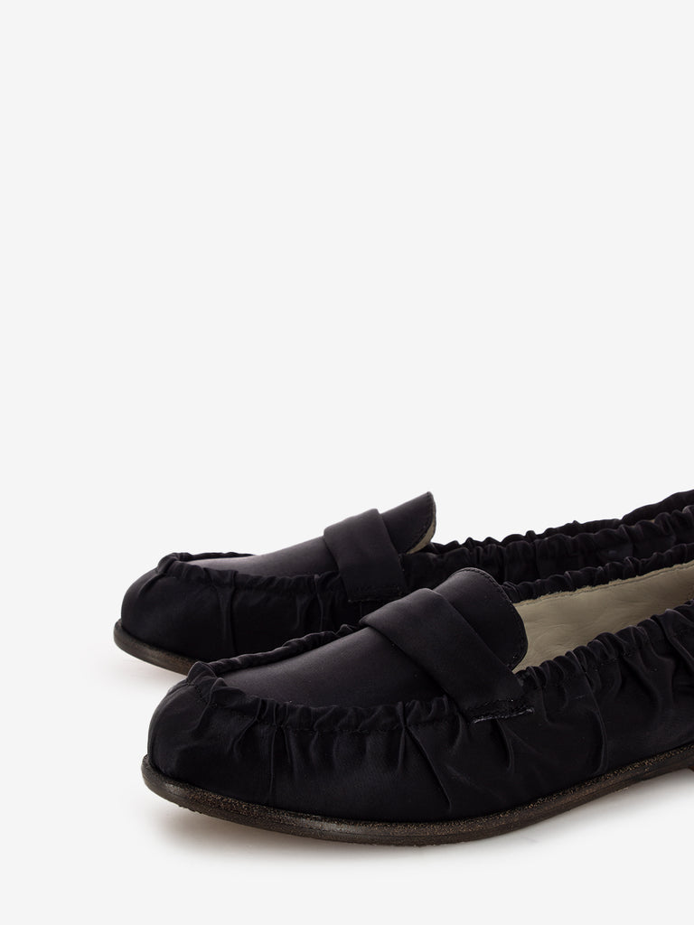 PATRIZIA BONFANTI - Mocassini Hisa washed satin black