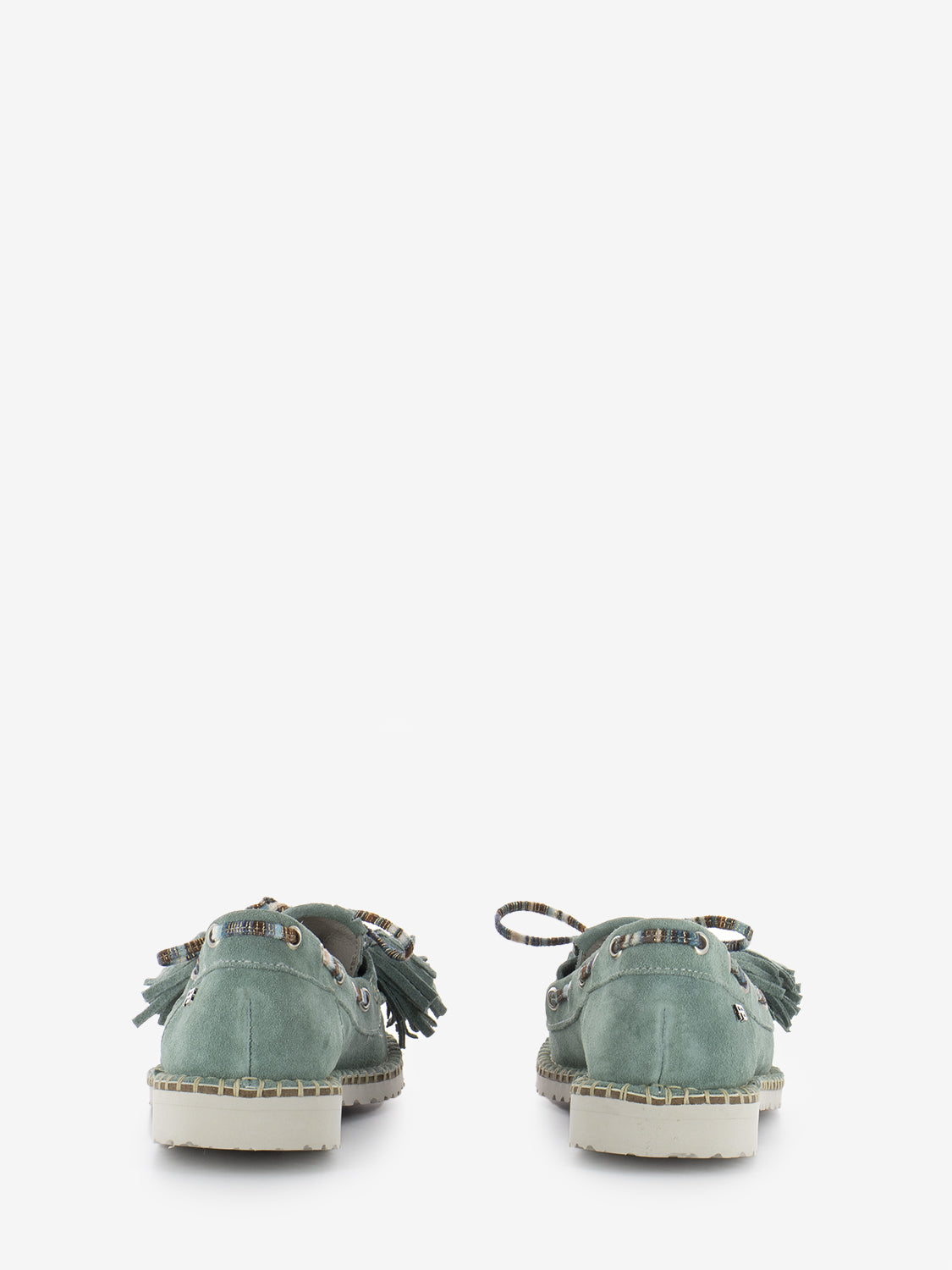 Mae suede river moccasins