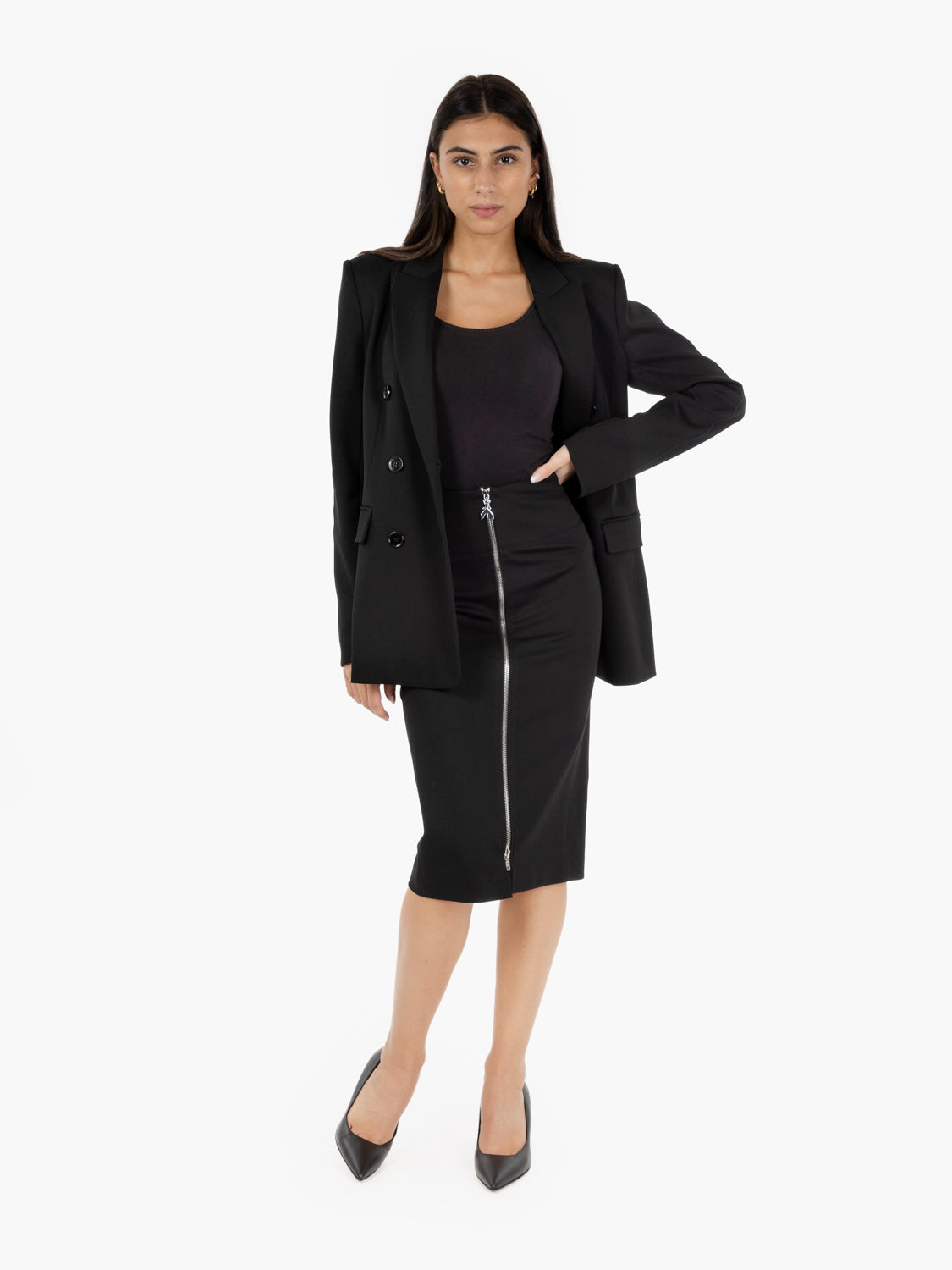 Blazer doppiopetto black