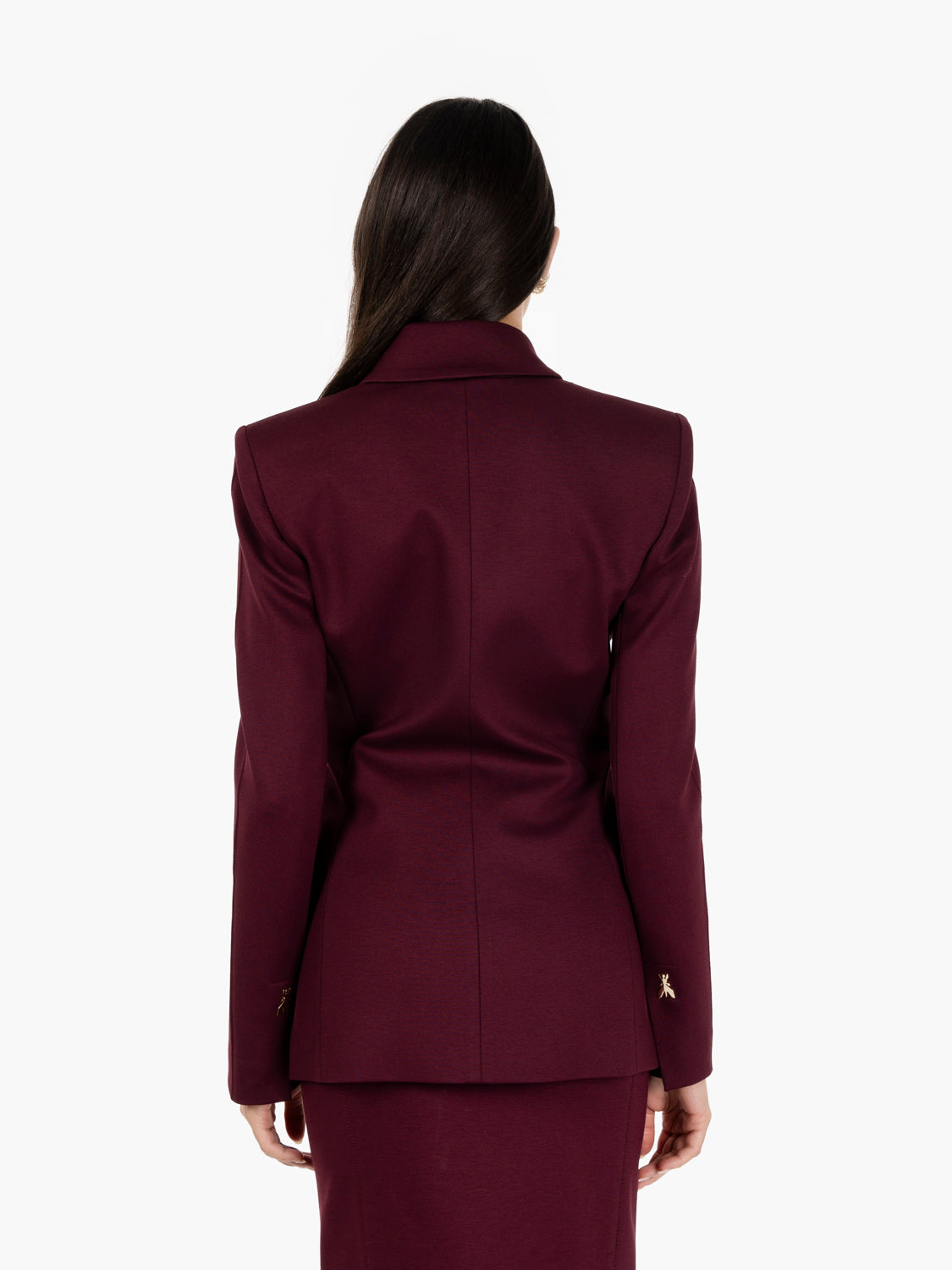 Blazer doppiopetto purple