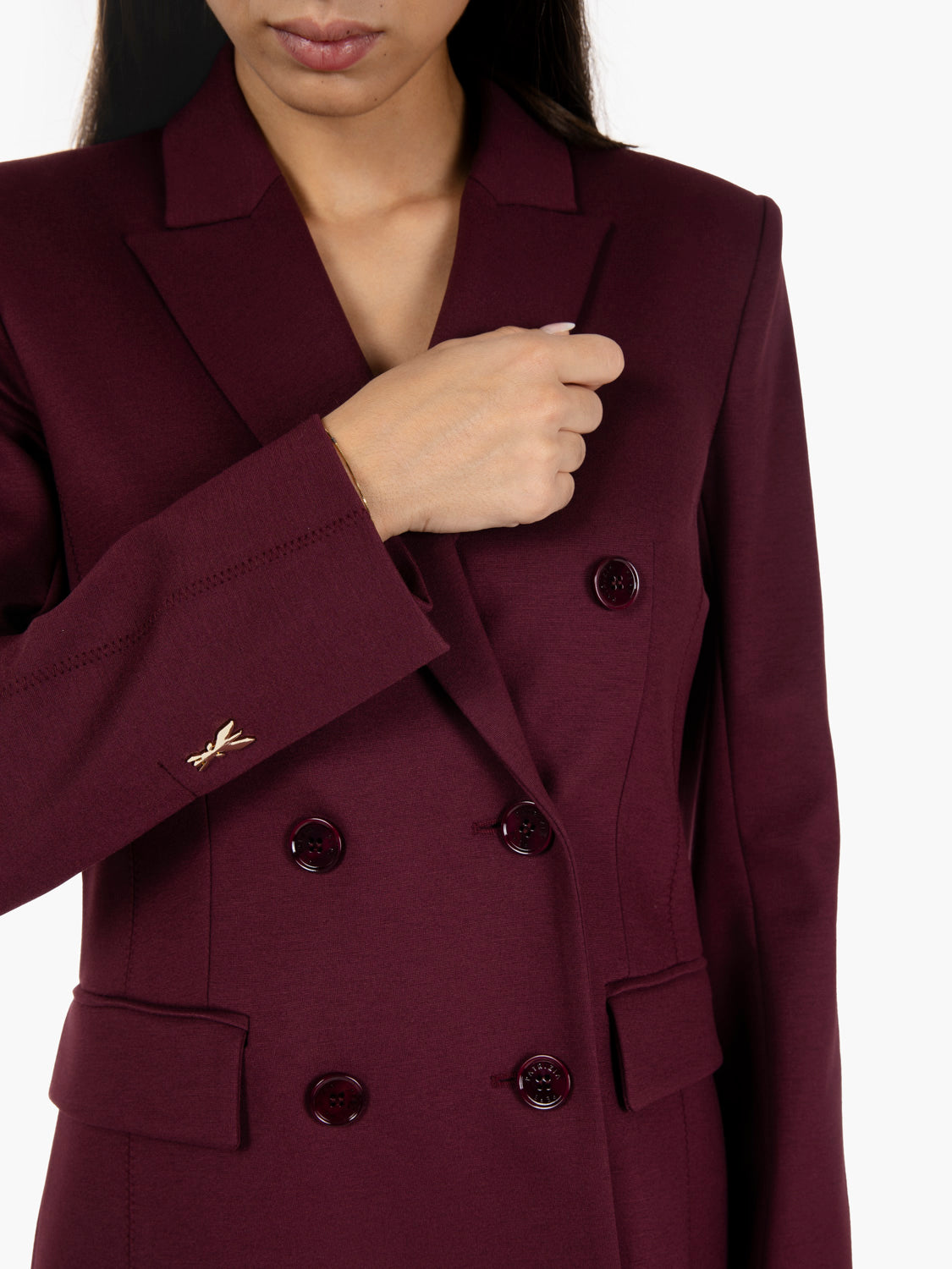 Blazer doppiopetto purple