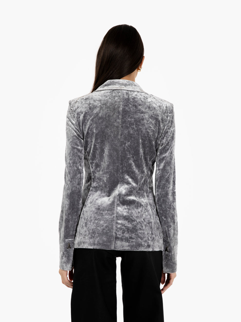 Blazer in ciniglia mistery gray