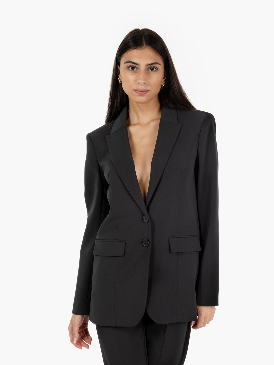 Blazer over monopetto black