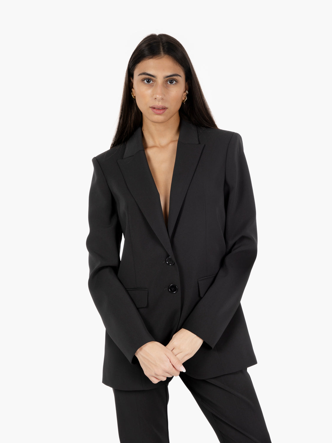 Blazer over monopetto black