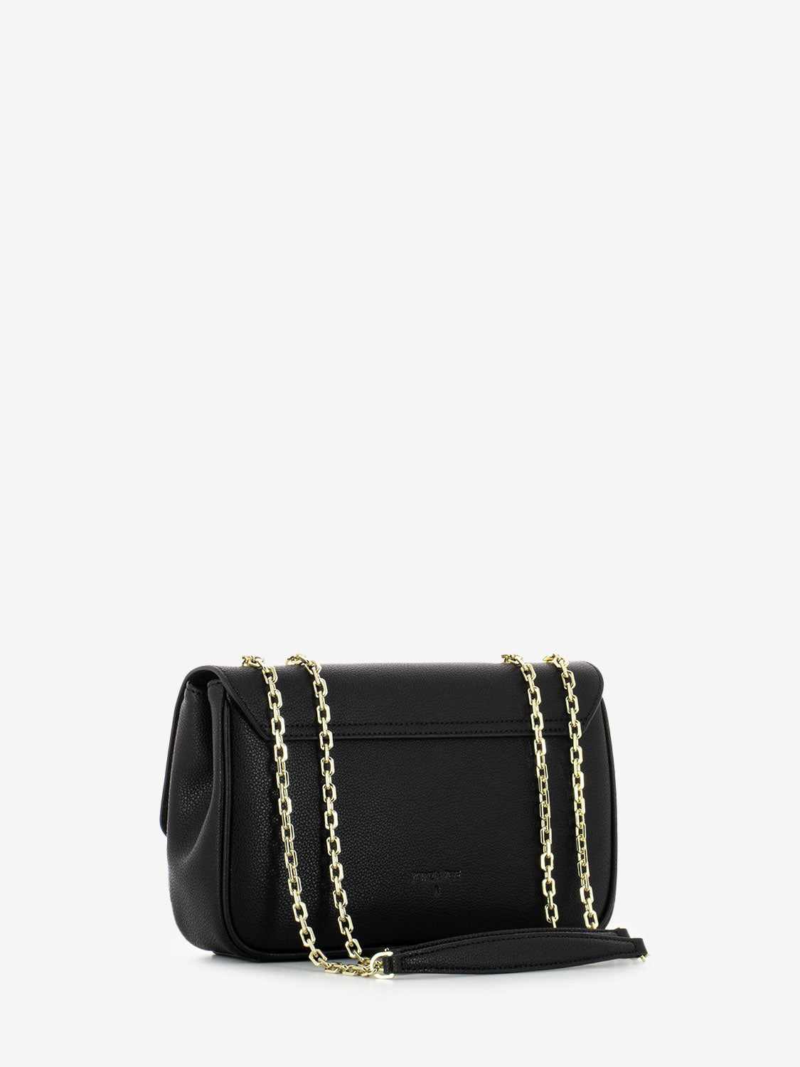 Borsa a spalla black / light gold