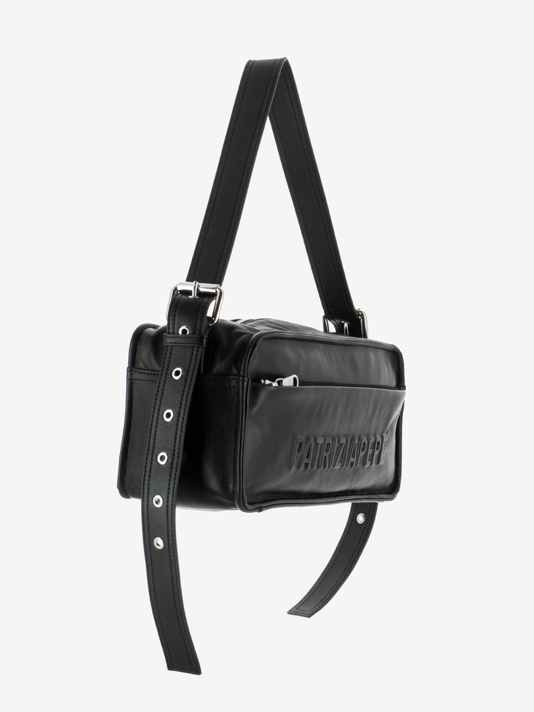 (IM)PERFECTION black shoulder bag
