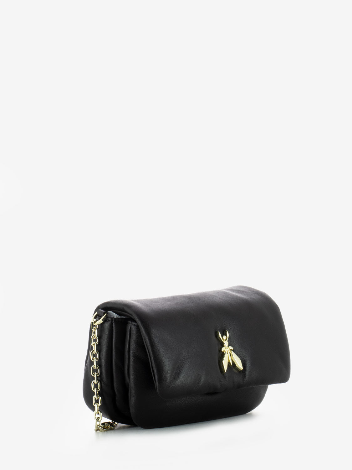 Winter small black crossbody bag