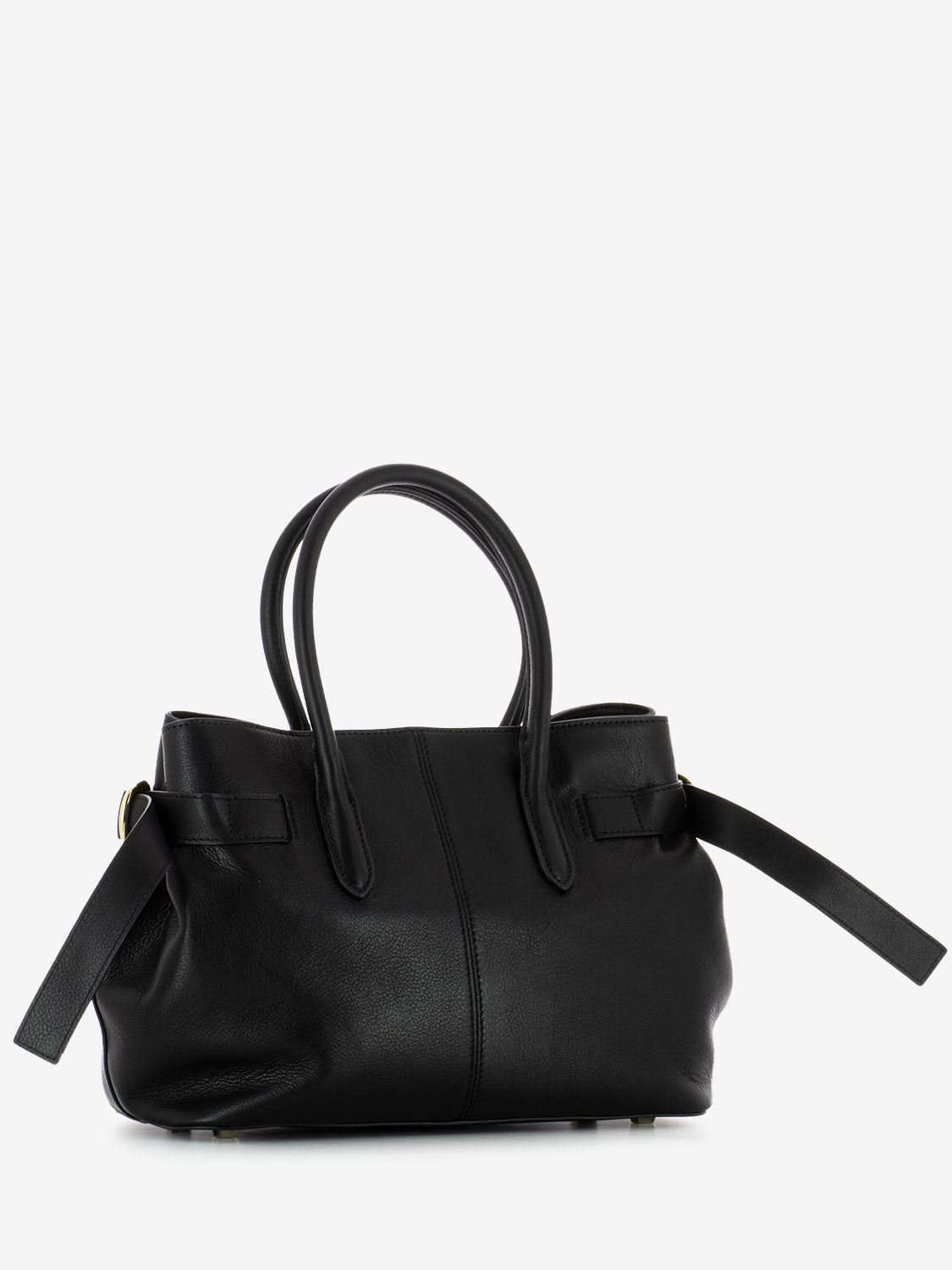 Borsa media in pelle black