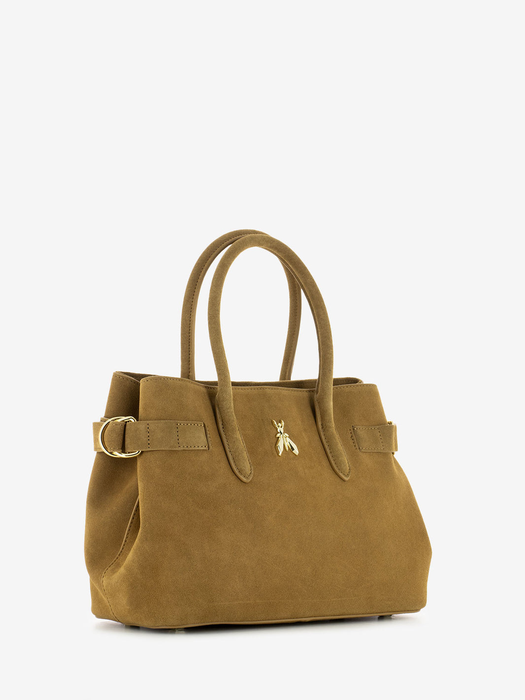 Medium bag in natural suede
