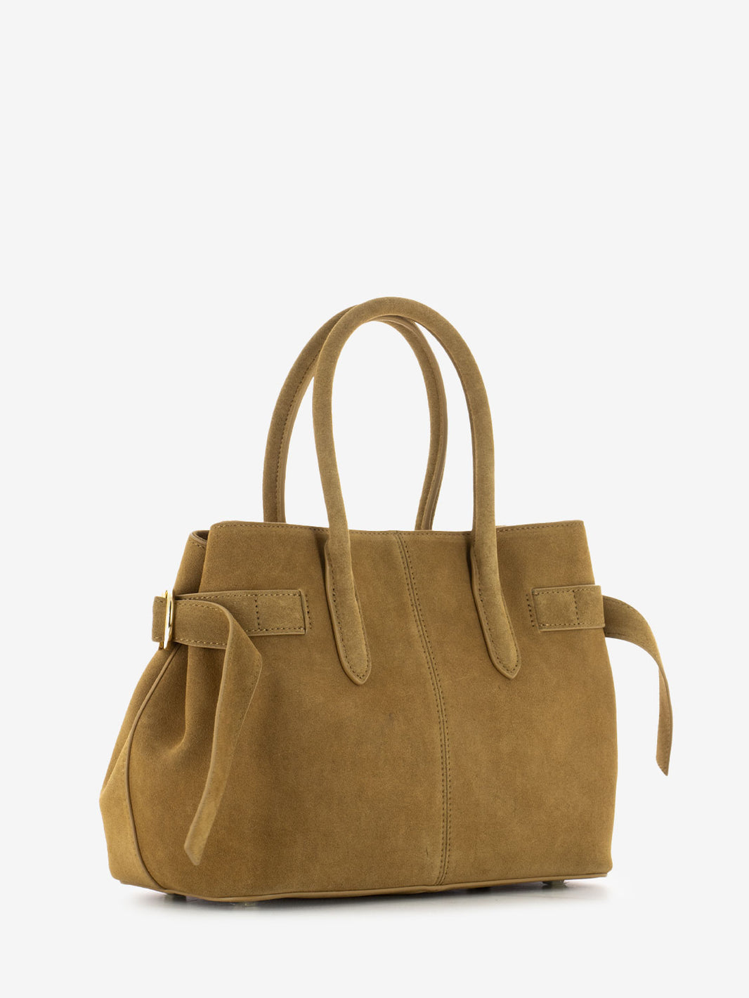 Medium bag in natural suede