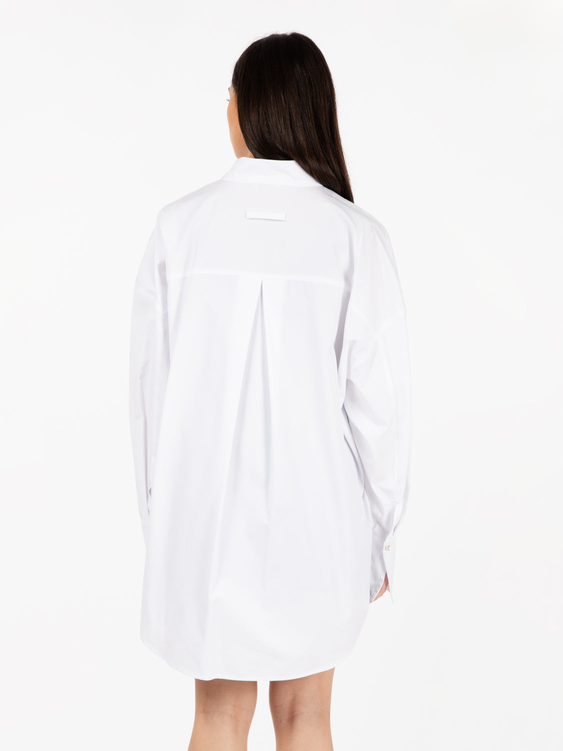 Optical white oversized shirt