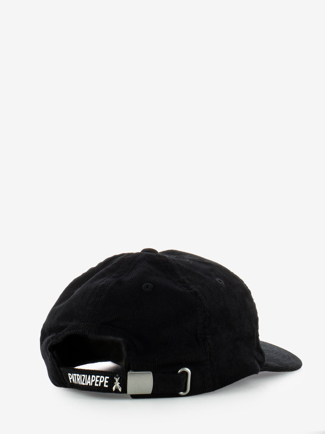 Cappellino in velluto nero