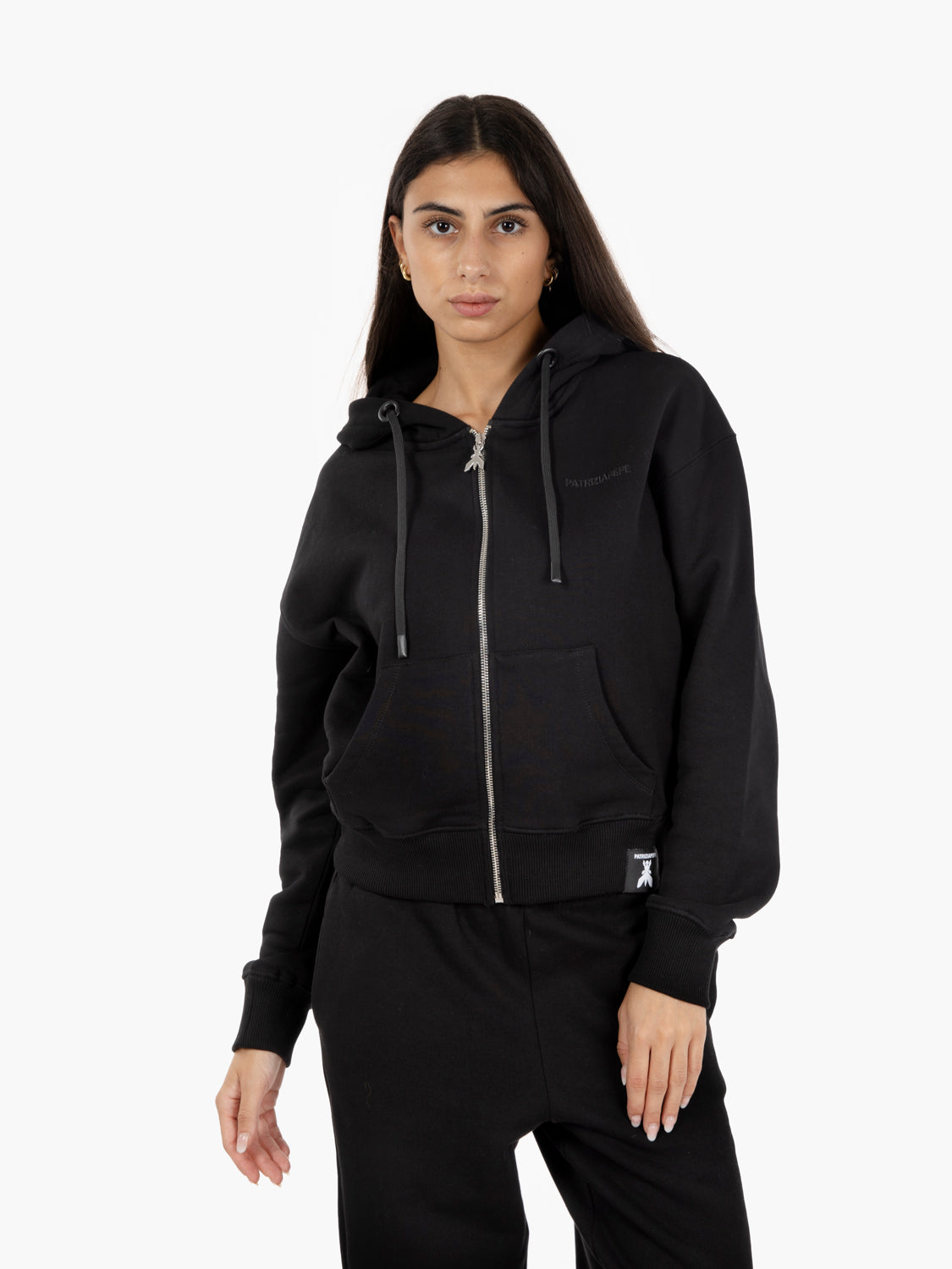 Black hoodie