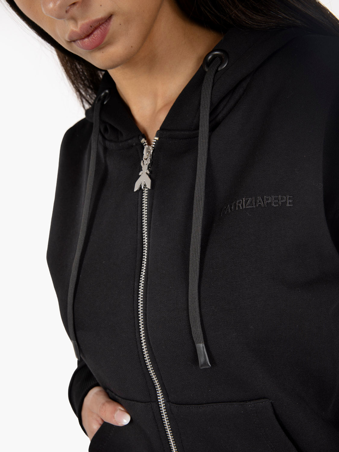Black hoodie